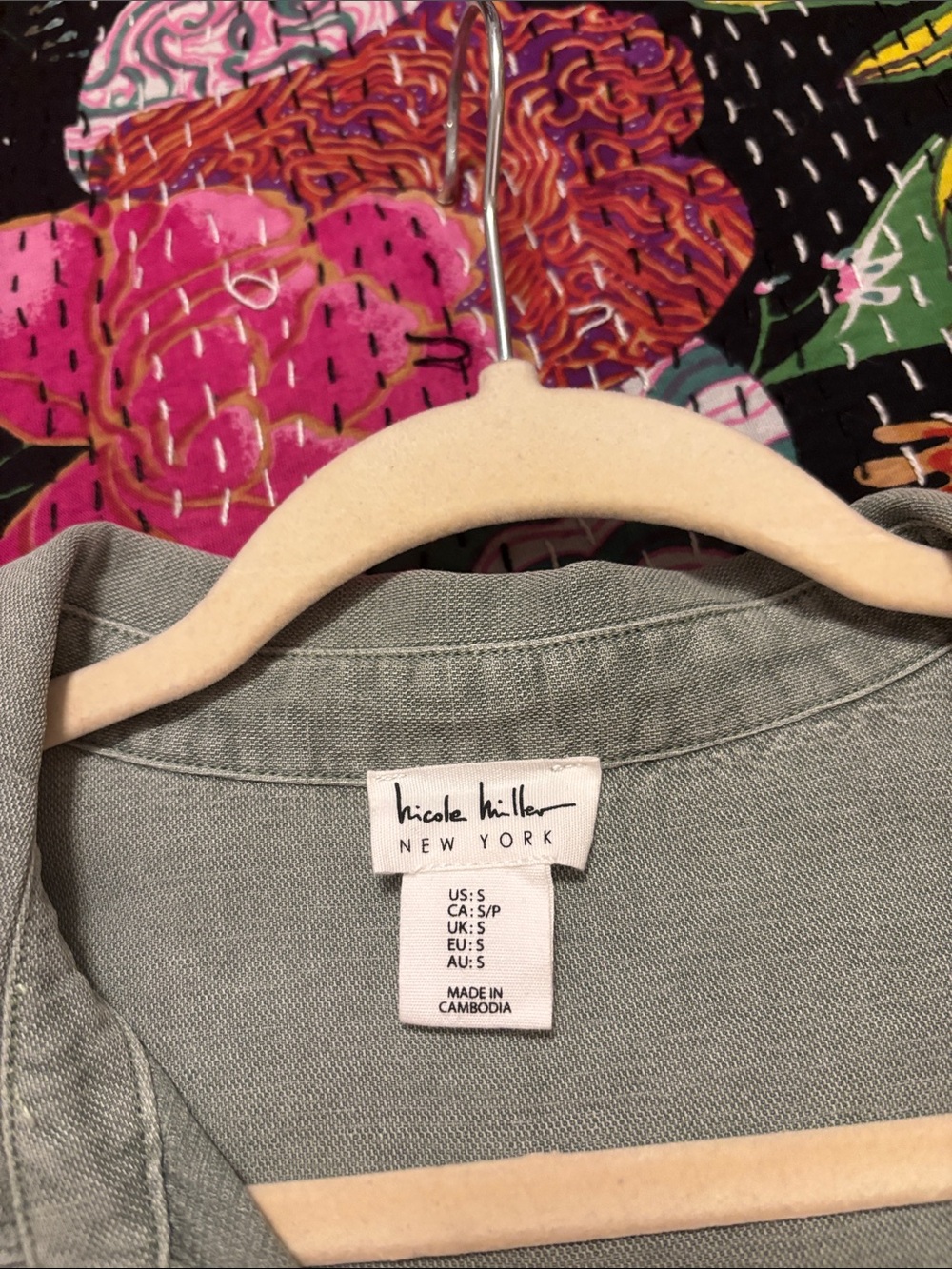 Nicole Miller Sage Green Pants